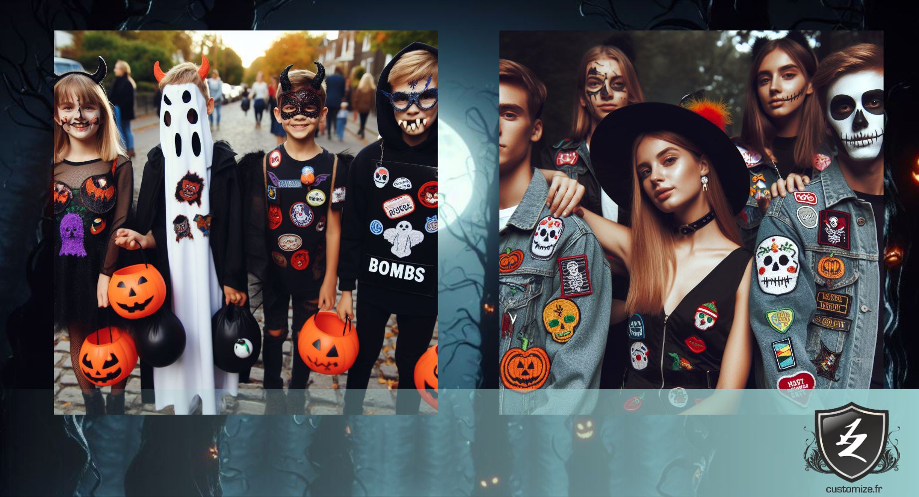 Halloween style by customize.fr